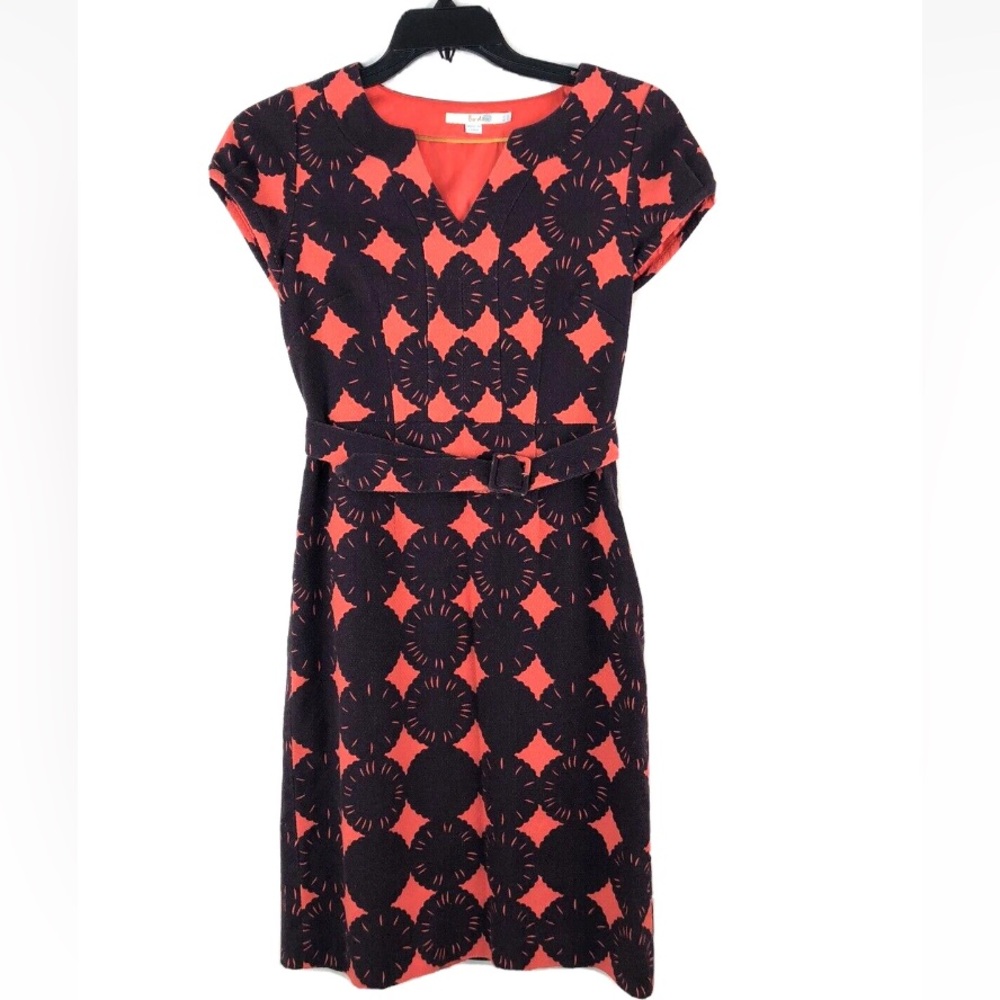 Boden Short Sleeve Yasmin Sheath Dress